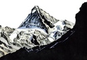 La Dent-Blanche - style BD