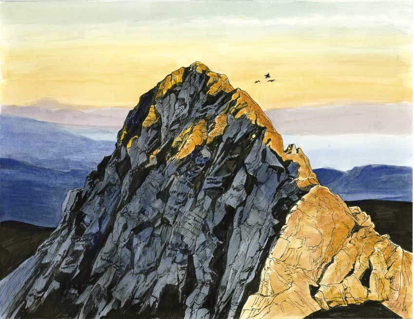 La Dent d'Oche (13x18 cm)